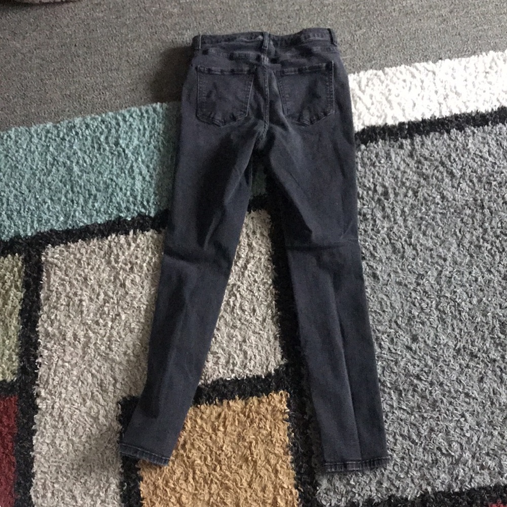 Grey Distressed Jeans - Picture 5 of 7